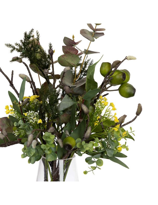 45CM NATIVE FLORAL & JUNIPER MIXED ARRA