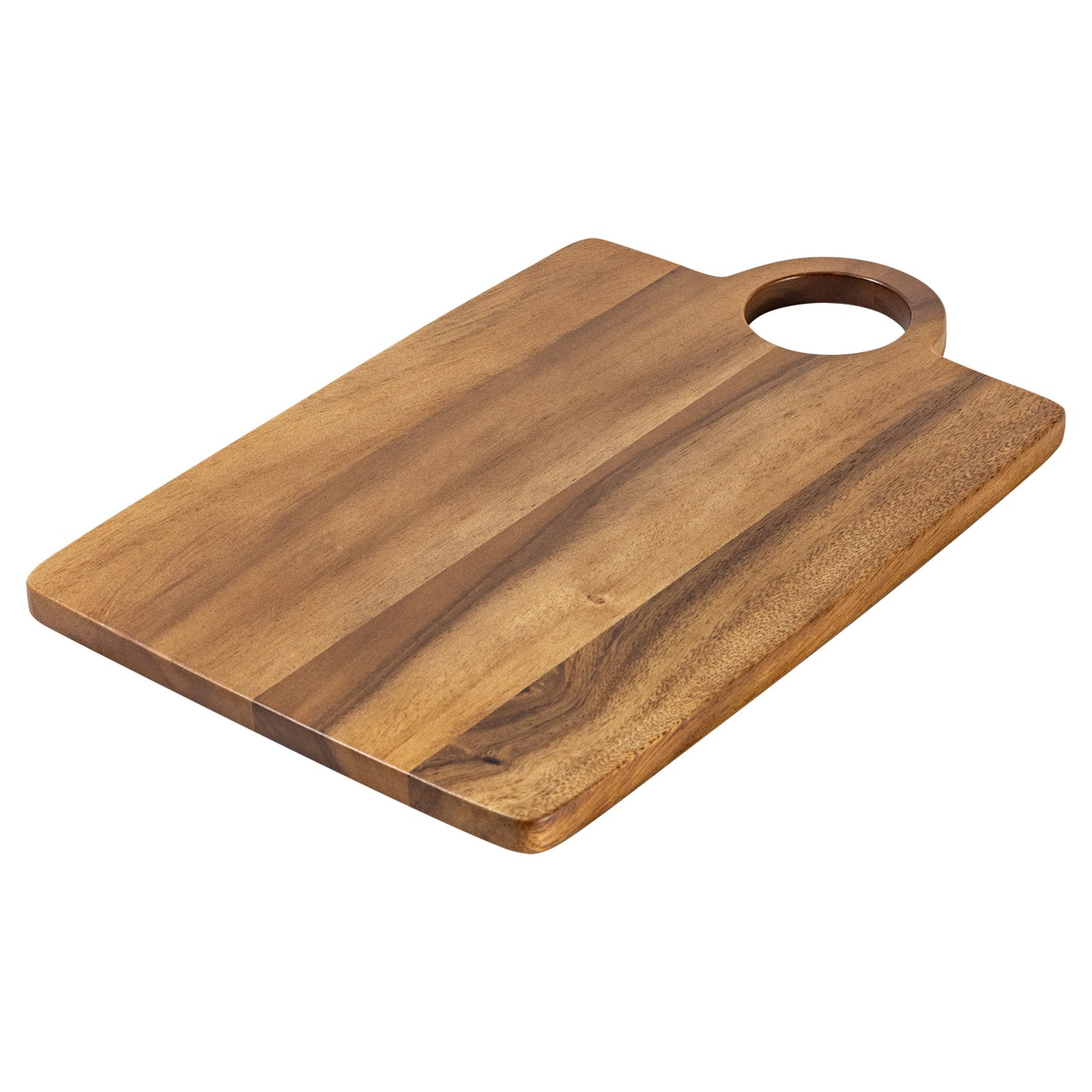 Laguiole acacia wood chopping board 40x25cm rectangular premium cutting board