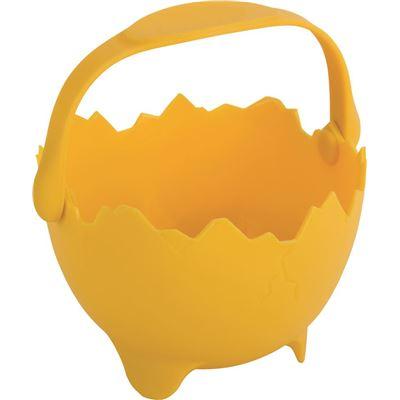 Avanti Silicone Egg Poacher Yellow with Handle