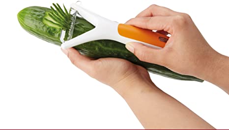 Zyliss Julienne Peeler Orange Handle