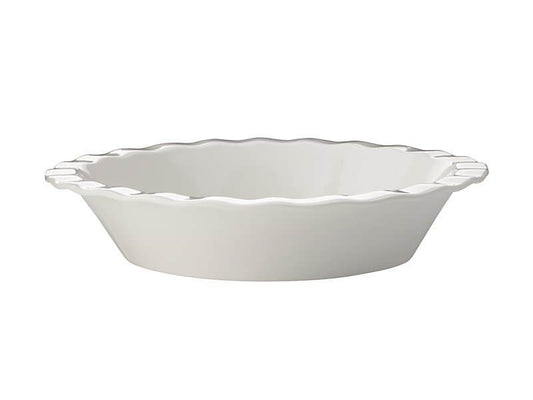 Maxwell and Williams Epicurious White Fluted Pie Dish 25cm x 5cm