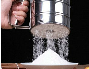 Avanti Stainless Steel Flour Sifter Squeeze Handle 5 Cup
