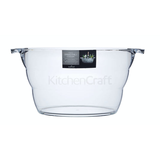 Barcraft Acrylic Drinks Tub 40cm x 28cm x 23cm