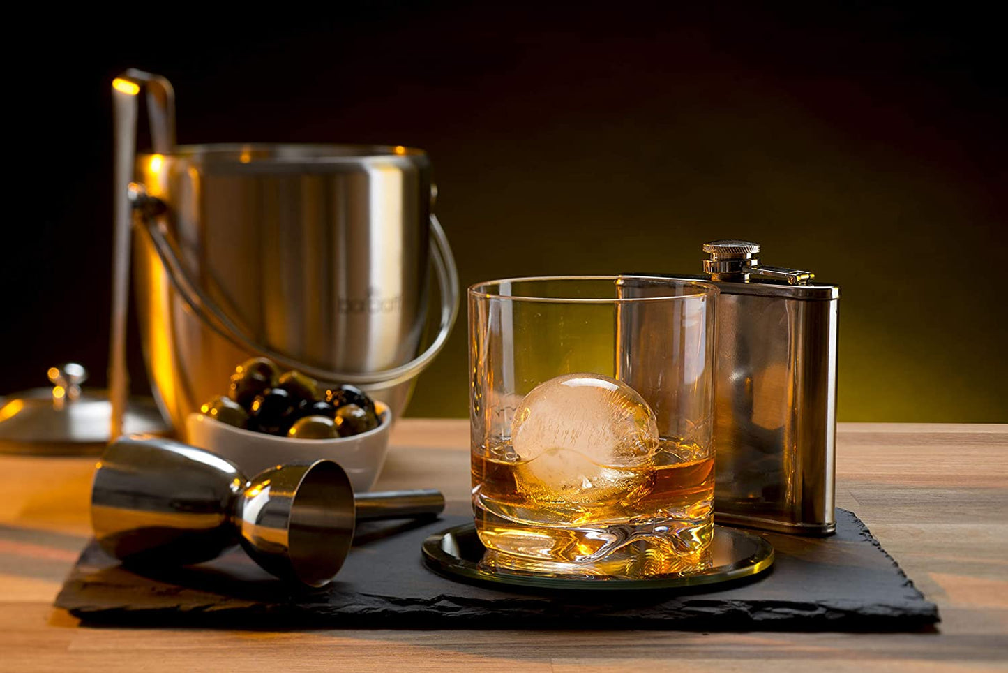 Barcraft Hip Flask Stainless Steel 170ml