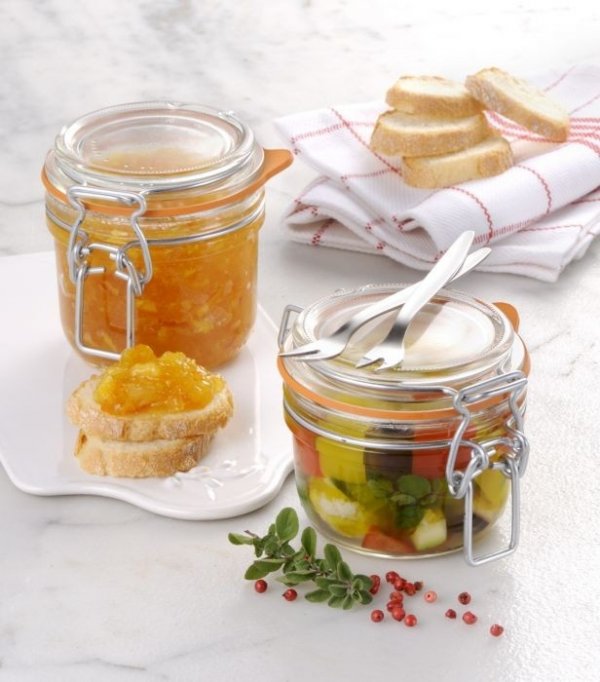 Bormioli Fido Glass Storage Jar 125ml