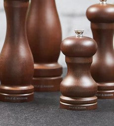 Cole & Mason Capstan Pepper Mill Dark Wood 12cm