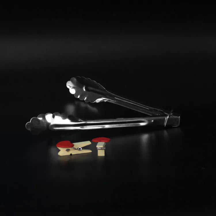 DLine Mini Tongs Stainless Steel 18cm