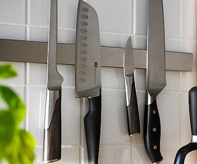 DLine Stainless Steel Magnetic Knife Rack 40cm