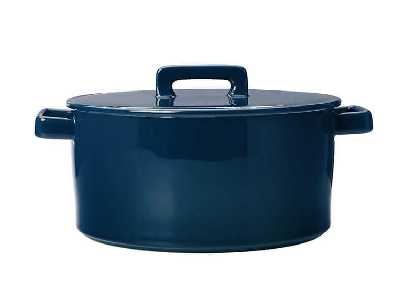 Epicurious Teal Round Casserole 2.6L
