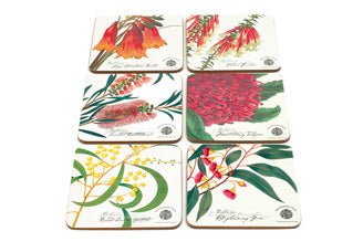 Maxwell & Williams Botanic Coasters Assorted Set of 6