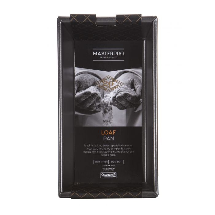 MASTERPRO BREAD LOAF TIN PAN 21X11X7CM N/S