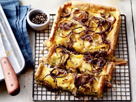 MASTERPRO QUICHE RECT 32CMX22CMX3.5CM N/S