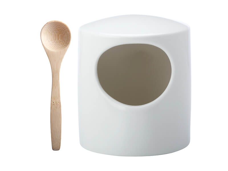 Maxwell and Williams Epicurious Salt Pig White