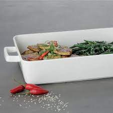 Maxwell and Williams Epicurious White Rectangular 32cm x 22.5 cm x 7cm