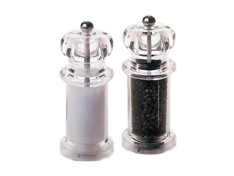 Maxwell and Williams Classic Salt and Pepper Mill Set 14cm