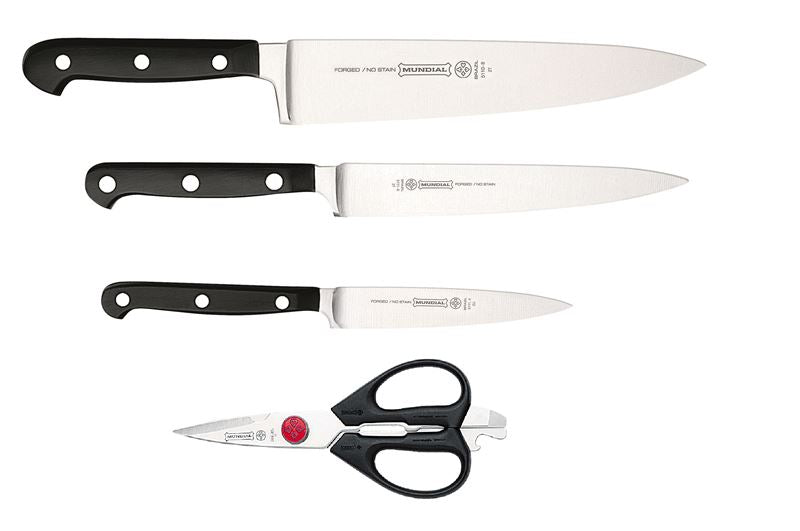 Mundial 5 Piece Knife Block Set