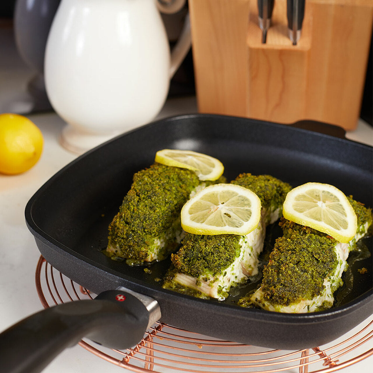 Swiss Diamond XD Grill Frypan 28cm