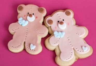 Teddy Bear Cookie Cutter Brown 7.75cm