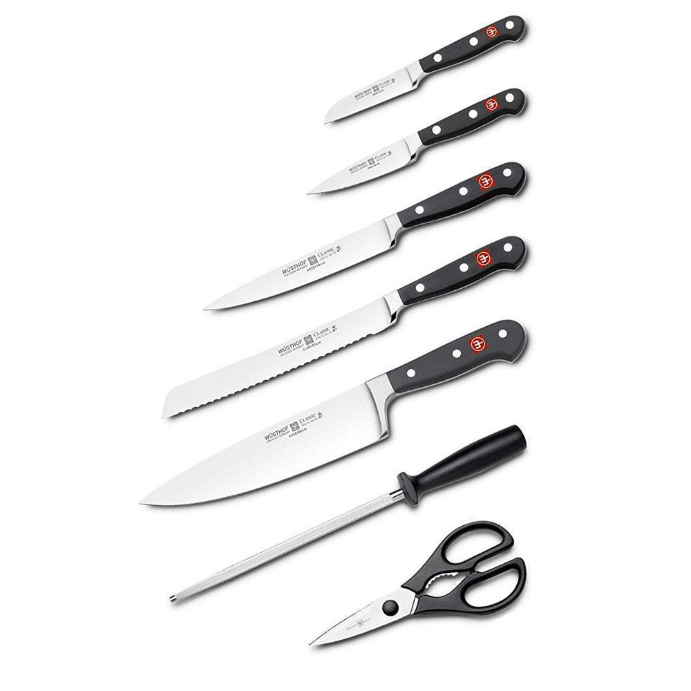 Wusthof Classic 8 Piece Knife Block Set