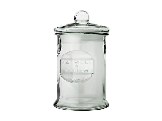 Maxwell and Williams Olde English Glass Biscuit Jar 4.2Litres