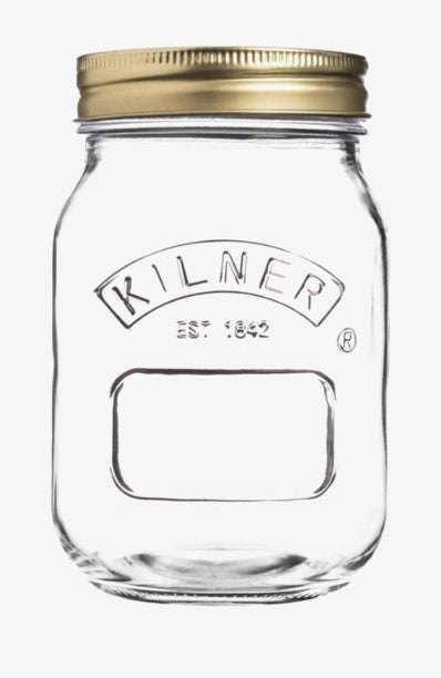 KILNER PRESERVE JAR 500ML GOLD LID