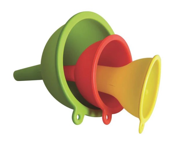 AVANTI FUNNELS SILICONE SET3