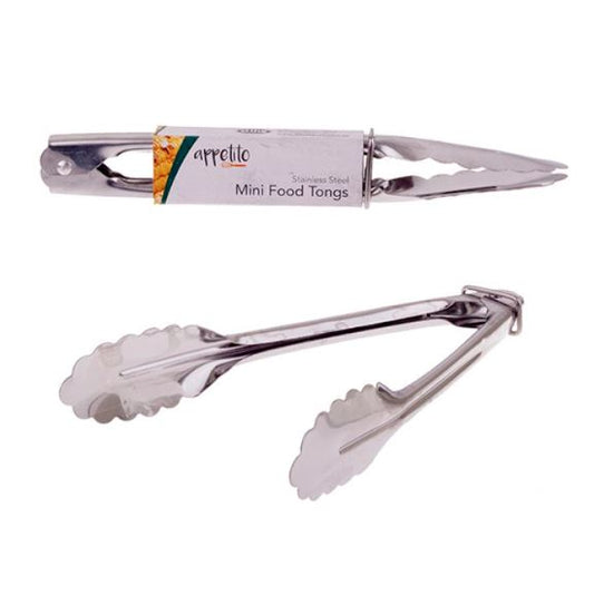 MINI TONGS 18CM S/S