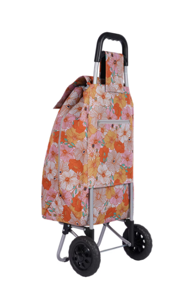 SACHI SHOPPING TROLLEY RED POPPIES 25KG