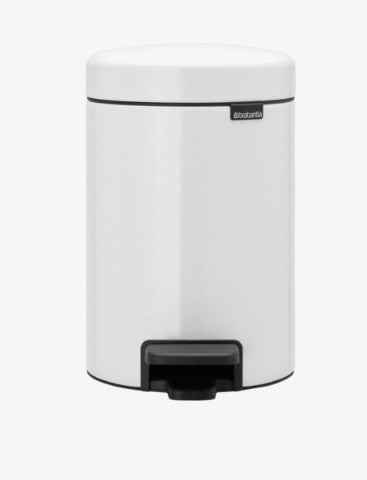 BRABANTIA PEDAL BIN 3L WHITE