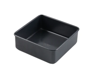 BAKERS SECRET ULTIMATE NON-STICK SQUARE CAKE PAN LOOSE BASE 20.5CM
