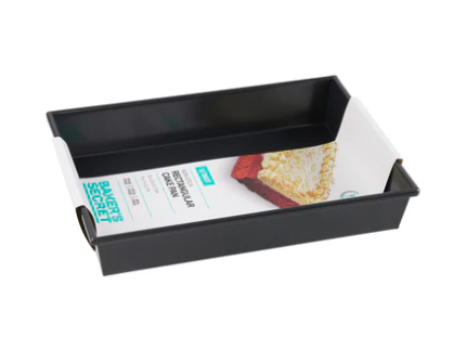 BAKERS SECRET ULTIMATE NON-STICK  RECT CAKE PAN 33X23CM
