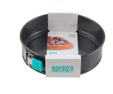 BAKERS SECRET ULTIMATE NON-STICK SPRINGFORM CAKE PAN 25.5CM