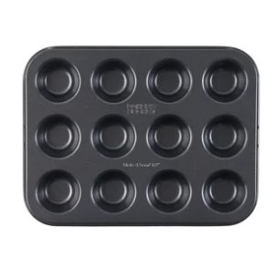 BAKERS SECRET ULTIMATE NON-STICK MINI MUFFIN PAN 12 CUP 25.6X19.7CM
