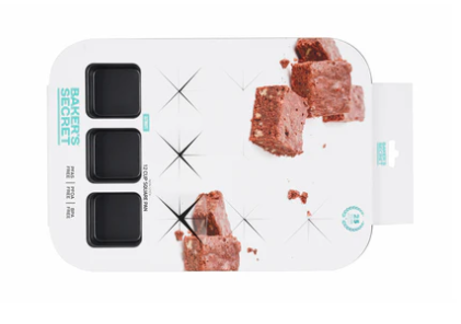 BAKERS SECRET ULTIMATE NON-STICK SQ BROWNIE PAN 12 CUP 40X29CM