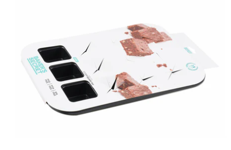 BAKERS SECRET ULTIMATE NON-STICK SQ BROWNIE PAN 12 CUP 40X29CM