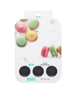 BAKERS SECRET ULTIMATE NON-STICK MACARON PAN 12 CUP 40X29CM