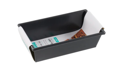 BAKERS SECRET ULTIMATE NON-STICK LOAF TIN BOX SIDED 22X11.5CM