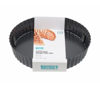 BAKERS SECRET ULTIMATE NON-STICK QUICHE PAN 20CM LOOSE BASE