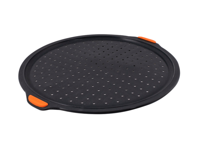 Bakemaster 32cm silicone pizza tray non-stick oven baking tray