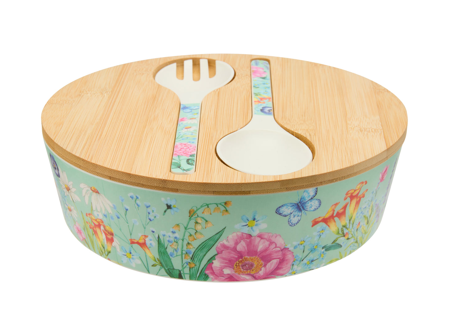MW BOTANICA MELAMINE BOWL INC LID 25CM & SERVERS