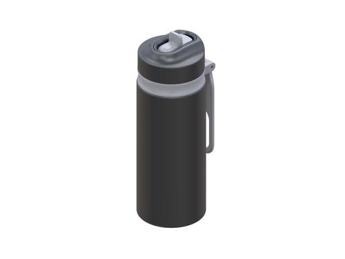 MW GETGO DBL WALL INSUL SIP BOTTLE BLACK 500ML GB