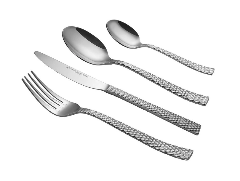 Maxwell & Williams Diamonds 16 Piece Stainless Steel Cutlery Set
