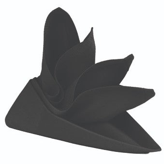 NAPKIN BLACK 45X45CM LOLLIPOP