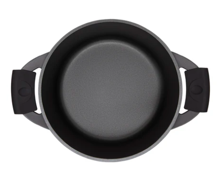 MW CAST LITE N/S CASSEROLE BLACK 24CM/4.2L GB