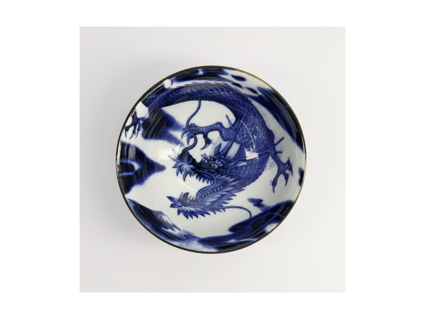 TOKYO JAPONISM BLUE DRAGON BOWL 14CM