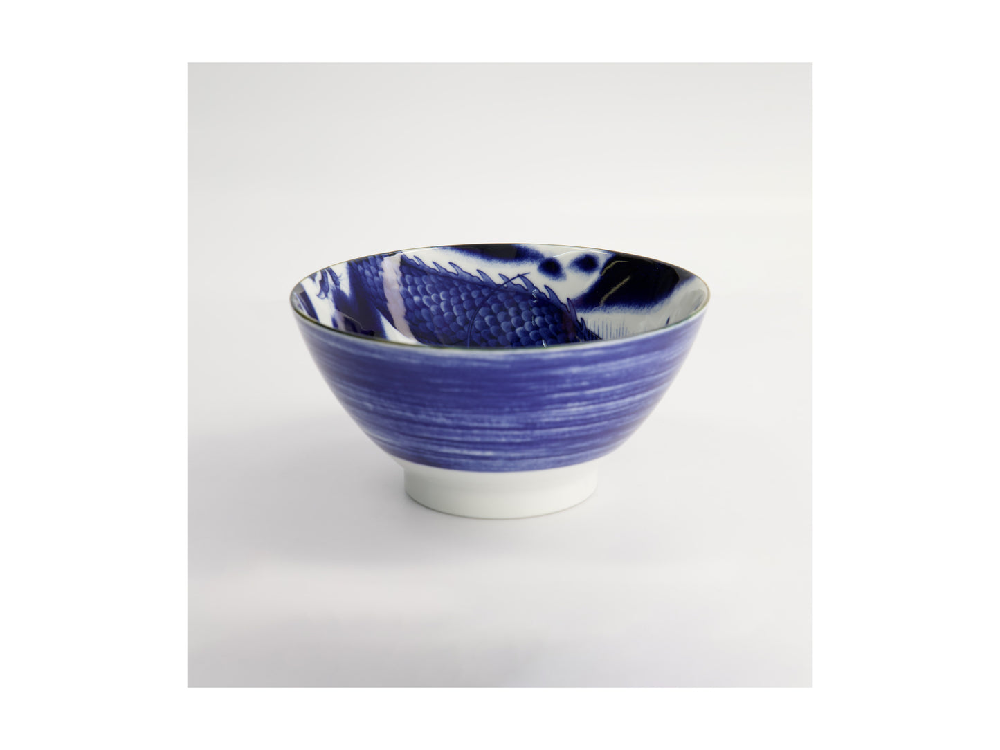 TOKYO JAPONISM BLUE DRAGON BOWL 17CM