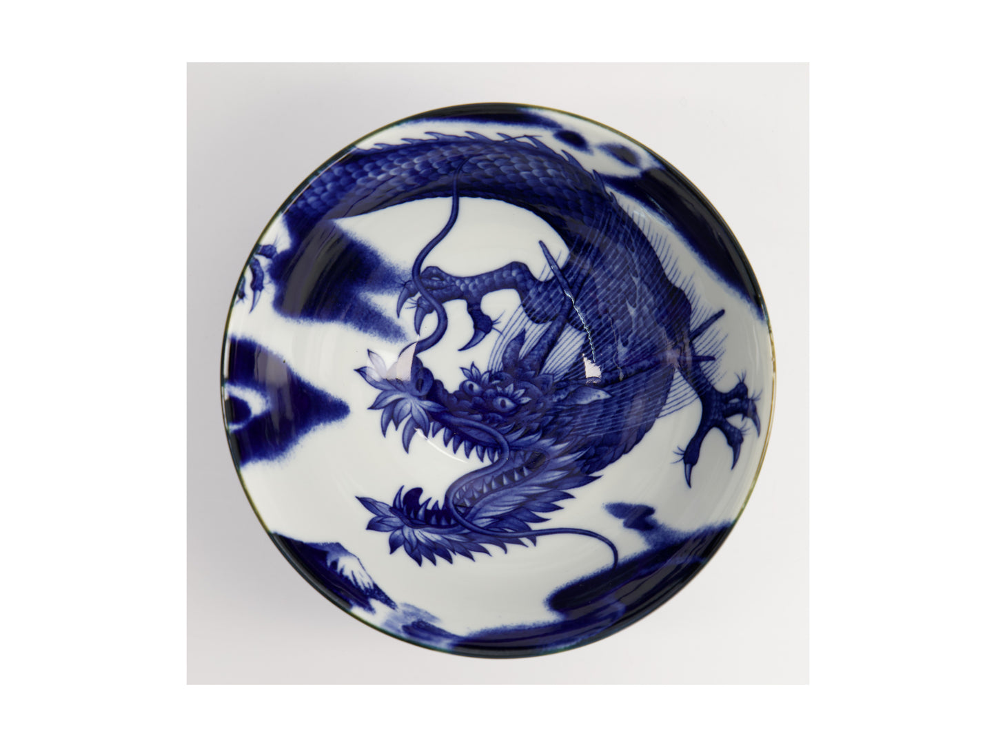 TOKYO JAPONISM BLUE DRAGON BOWL 17CM