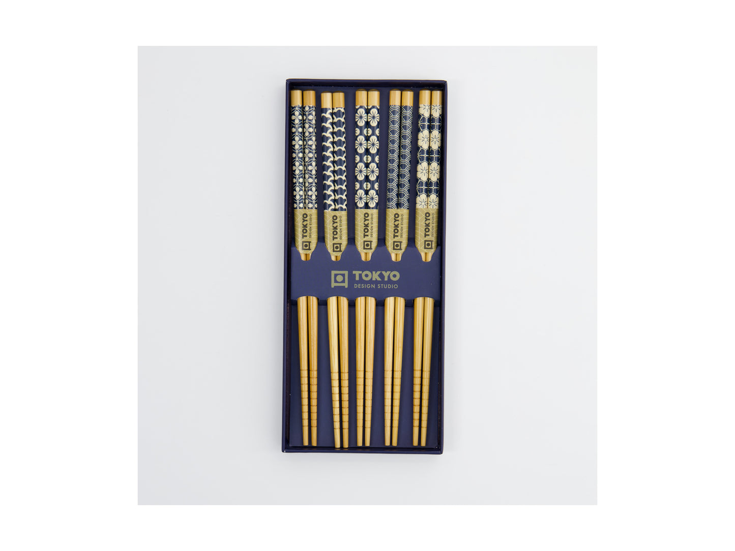 TOKYO CHOPSTICKS BLUE 5PC SET GB