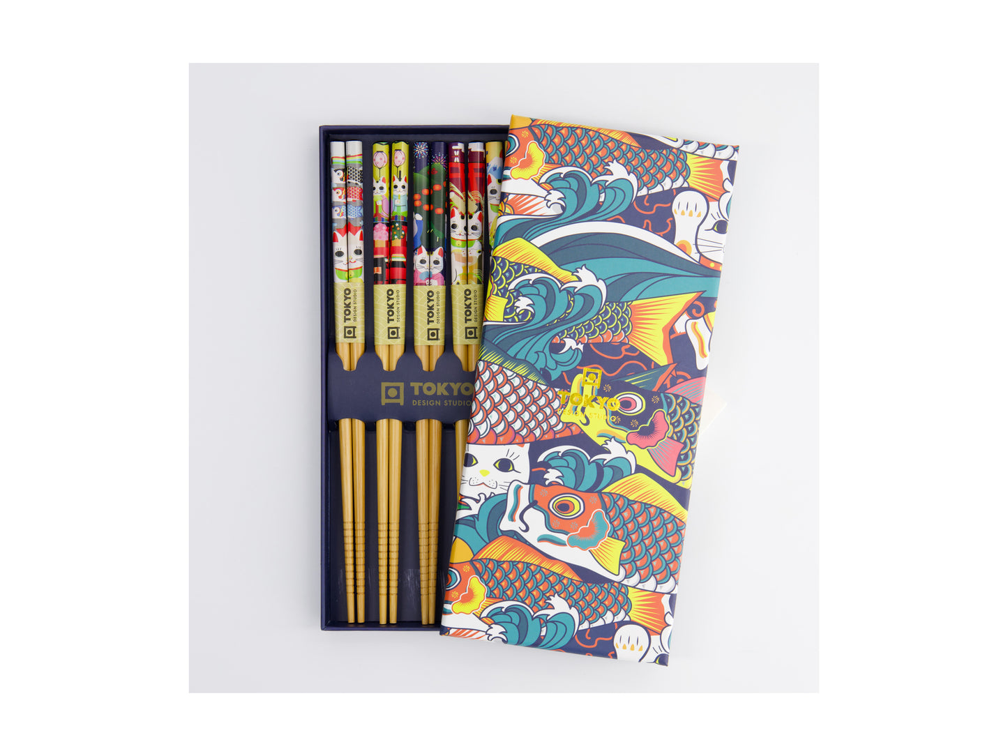 TOKYO CHOPSTICKS LUCKY KOINOBORI 5PC SET GB