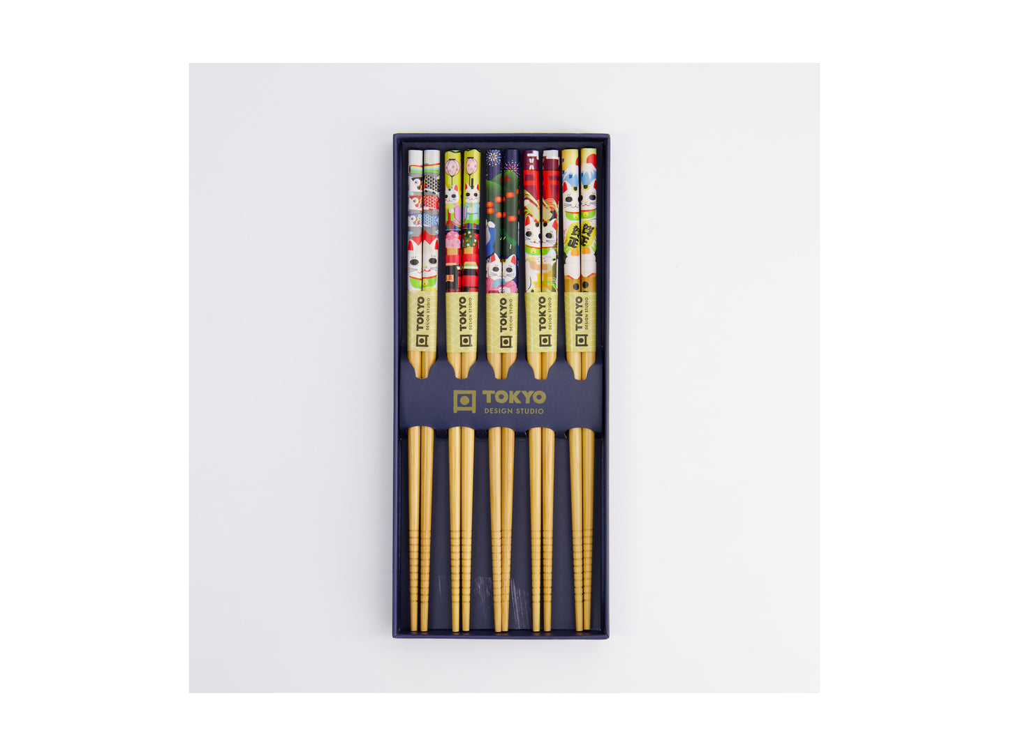 TOKYO CHOPSTICKS LUCKY KOINOBORI 5PC SET GB